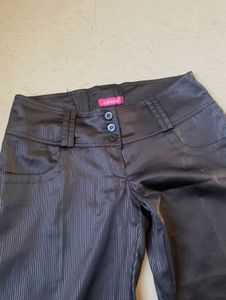y2k Chic low waist  Shiny Textured Pants