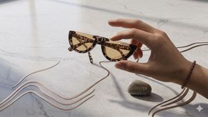 Stylish Half-Rimmed Sunglasses