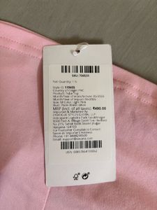 Strapless Baby Pink Tube Top