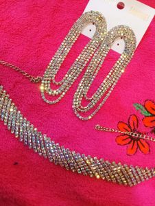 Rhinestone Jewelry Set