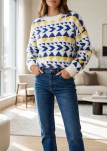 Cozy Geometric Pattern Sweater