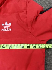 Adidas Puffer Jacket Red