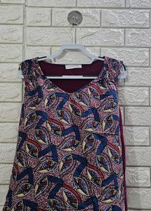 Vibrant Printed Promod sleeveless top