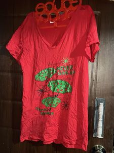 Red Graphic Tee