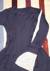 Navy Blue long top