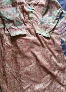 Crepe Suit Bohemian print