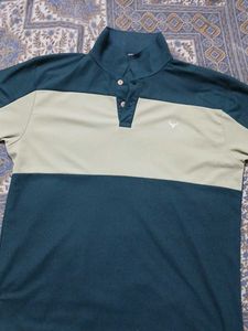 Men's Color Block Polo Shirt