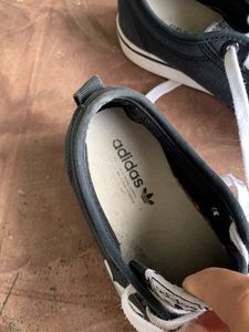 Adidas Black &amp; White Sneakers