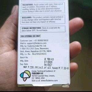 Fix Derma Shadow SPF 50 Cream Sunscreen