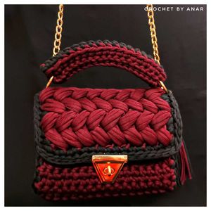 Crochet Luxury Sling Bag For Women And Girls ❤️💫