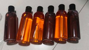 100 ml oil and 100ml shampoo pure herbal preparati