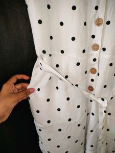 Cute Polka Dot Romper