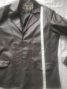 Stylish Brown faux Leather Jacket