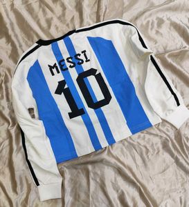 Argentina Football Top - Messi 10