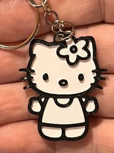 Cute Hello Kitty Keychain