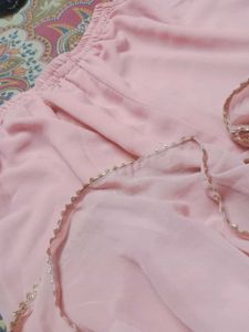 light pink sharara set