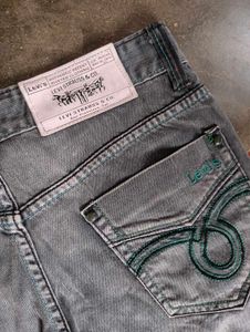Levi's Embroidered Denim Pants