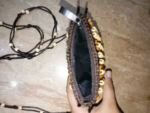 Beaded Sling Bag