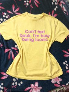 Busy Being Iconic Graphic Baby Tee