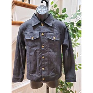 Stylish Black Denim Jacket