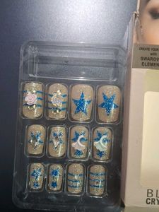 Sparkling Star Press-On Nails