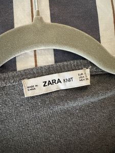 Embellished Grey Sweater