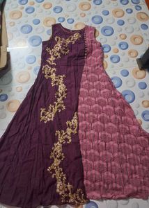 Elegant Embroidered gown
