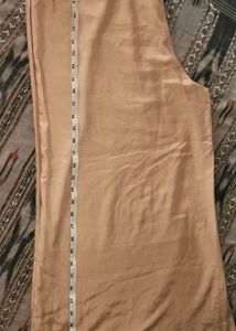 ❤️✨ VOTR Satin Beige Palazzo Pants XL | Soft &amp; Sty
