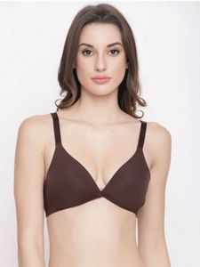 Comfortable Brown Padded Bra