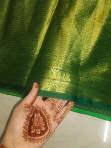Red And Green Colour Saree