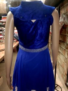 Blue Short Dress
