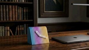 3d printed Gradient Desk Clock