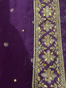 party wear circular plazoo suit dupatta