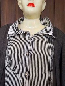 Half Shirt with Attached Shrug