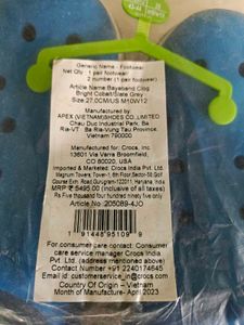 Crocs UK9 Bayaband Clogs