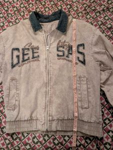 Vintage Wash Bomber Jacket