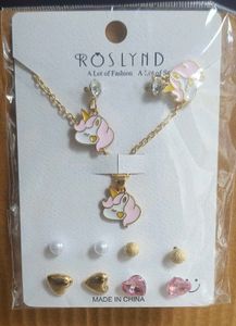 Earring And Pendent Set Card