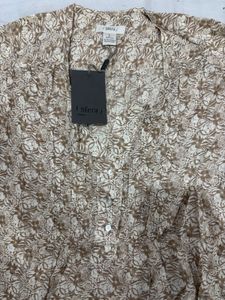 Floral Print Tunic Top