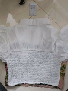 H&amp;M Floral Corset Top with Blouse