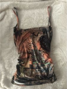 Artistic Print Camisole Top