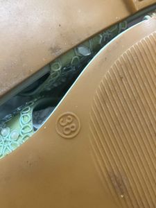 Mirror Pearl Mint Green Flat Sandals