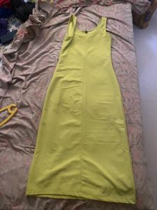 Lime Green Maxi Dress