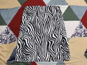 Zebra Print Mini Skirt (FIX RATE)