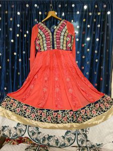Embroidered Ethnic Gown