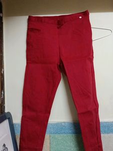 Black And Red Pant