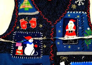Festive Christmas Vest
