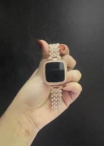 Sparkling Rose Gold Watch