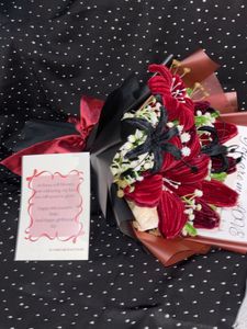 luxe red bouquet