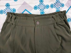 Zudio Women's Olive Green Cargo Pants
