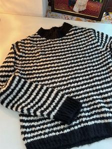 Striped Knit Sweater